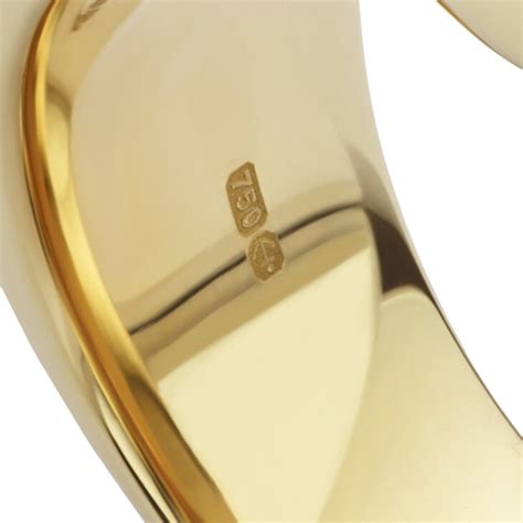 versace gold ring stamp 750|Versace jewelry real gold.